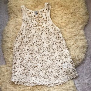 Urban outfitters ecote lace tank top